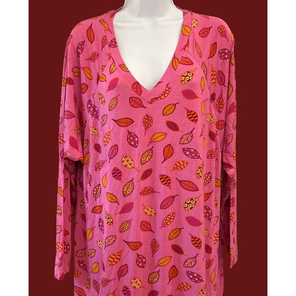 NWT Gudrun Sjöden Women's Pink Jersey Dress Spirit Large Lagenlook Fallcore - Picture 2 of 7